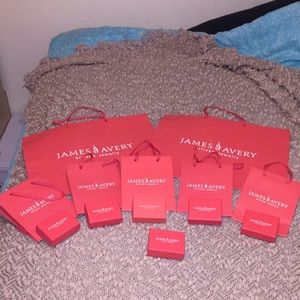 reusable James Avery boxes and bags